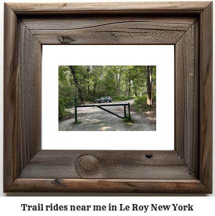 trail rides near me in Le Roy, New York